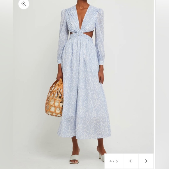 o.p.t Kimia Open Back Dress* - Picture 4 of 6